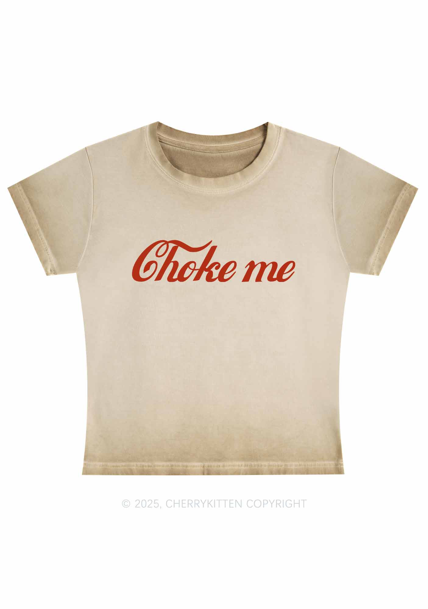 Choke Me Y2K Vintage Classic Tee Cherrykitten