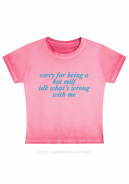 Sorry For Being A Hot Mxxf Y2K Vintage Classic Tee Cherrykitten