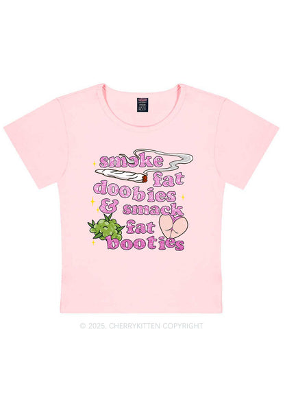 Smoke Fat Dxxbies Y2K Baby Tee Cherrykitten