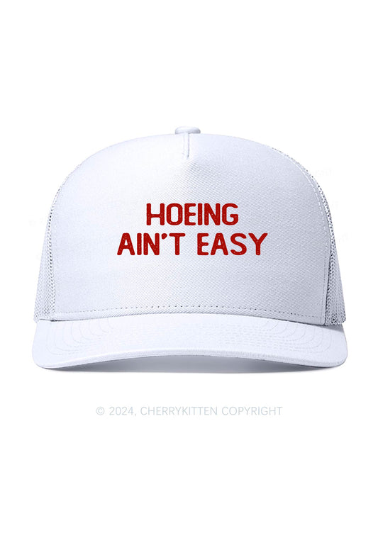 Ain't Easy Y2K Trucker Mesh Hat Cherrykitten