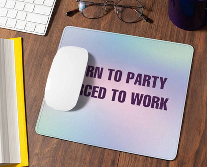 Born To Party Y2K Mousepad Cherrykitten