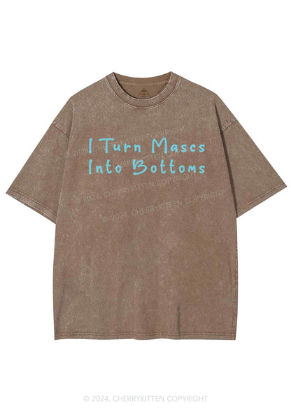 Turn Mascs Into Bottoms Y2K Washed Tee Cherrykitten