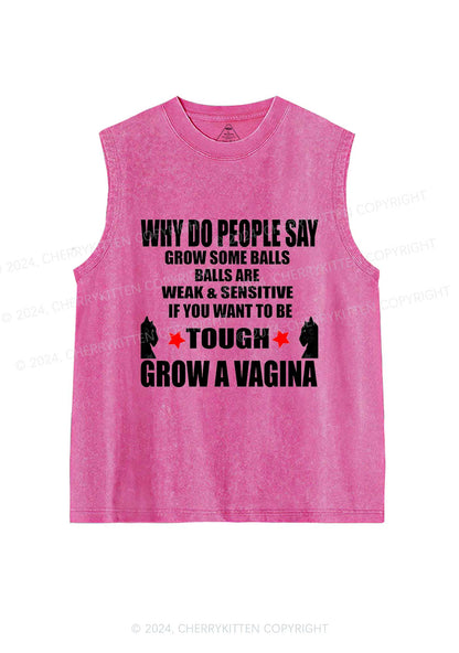 Grow Tough Y2K Washed Tank Cherrykitten