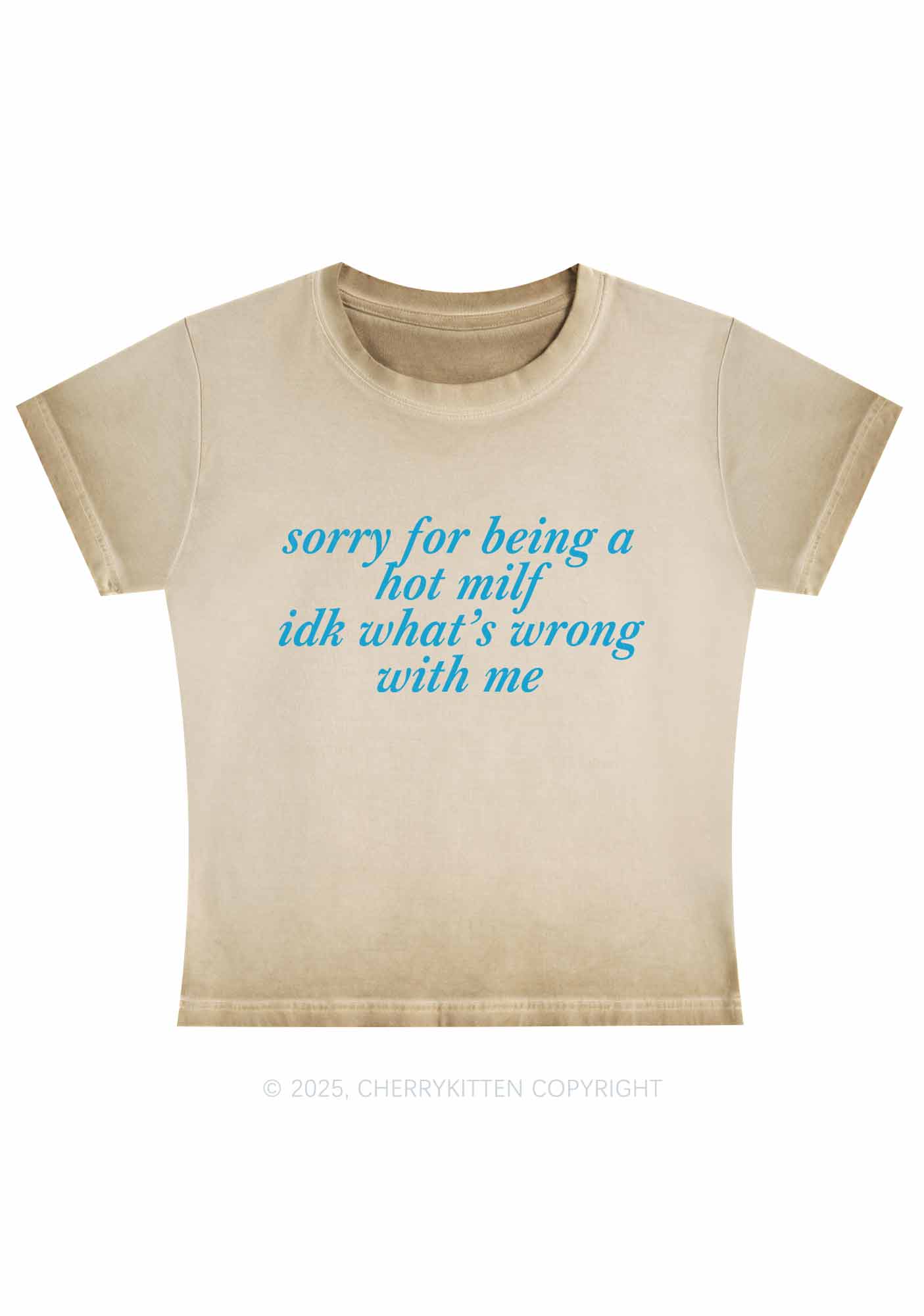 Sorry For Being A Hot Mxxf Y2K Vintage Classic Tee Cherrykitten