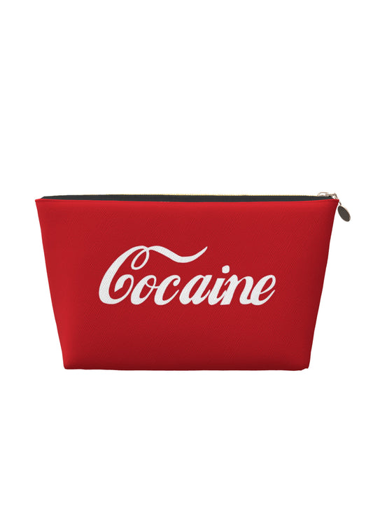 Special Cola Y2K Leather Makeup Bag Cherrykitten