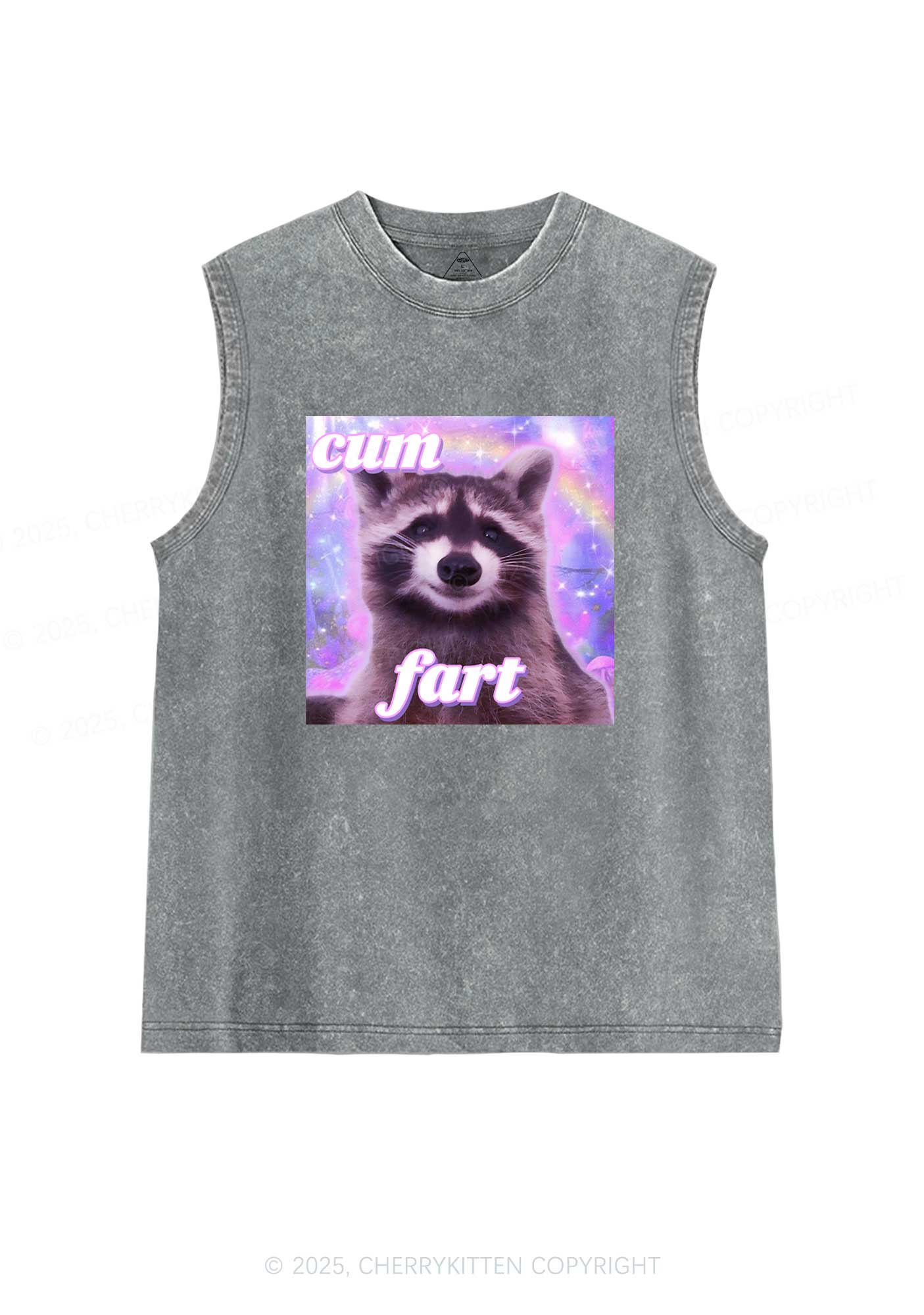 Cxm Fart Y2K Washed Tank Cherrykitten