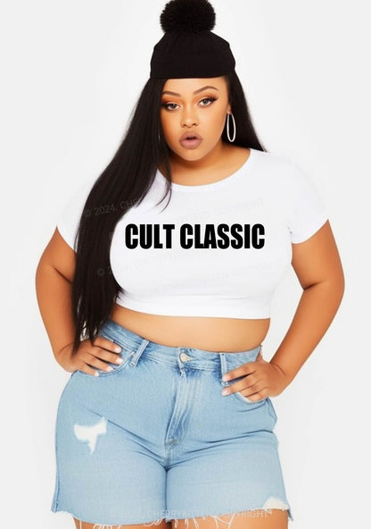 Curvy Cult Classic Y2K Baby Tee Cherrykitten