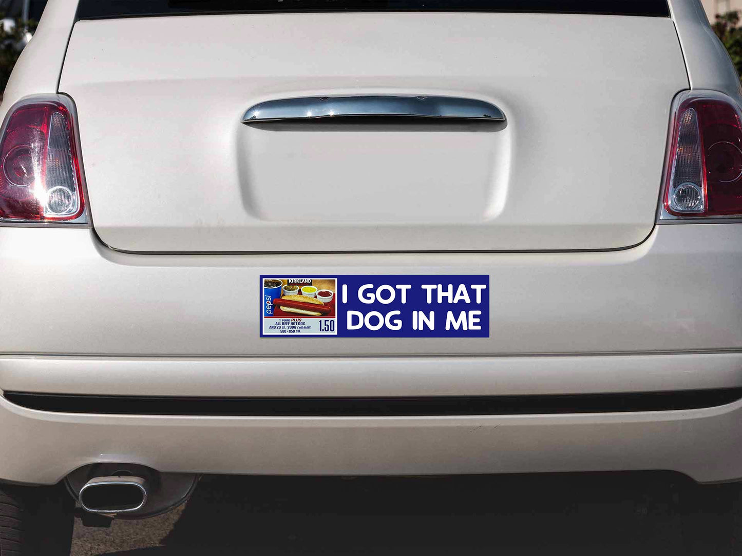 I Got That Dog Y2K Car Bumper Magnet Cherrykitten