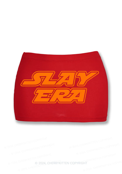 Slay Era Y2K Mini Hip Skirt Cherrykitten