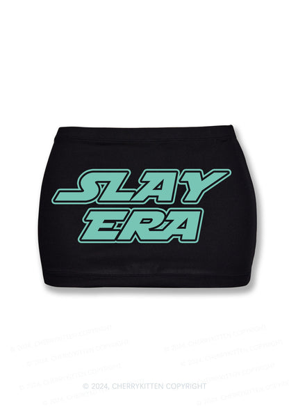 Slay Era Y2K Mini Hip Skirt Cherrykitten