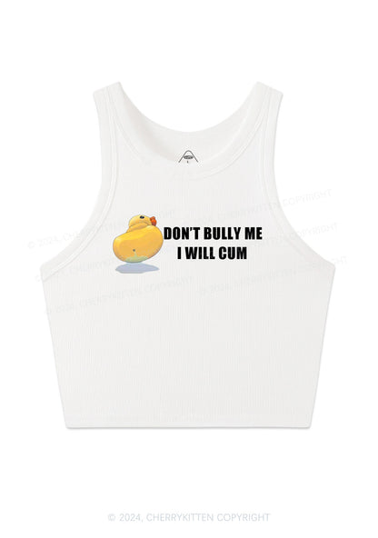 Don't Bully Duck Y2K Crop Tank Top Cherrykitten