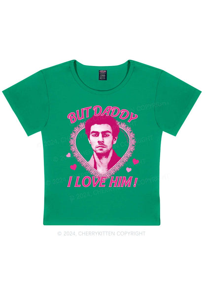 But I Love Luigi Y2K Baby Tee Cherrykitten