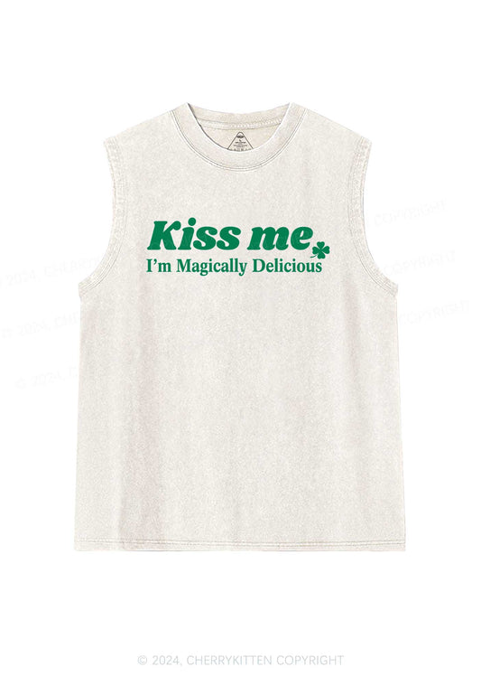 Im Magically Delicious St Patricks Y2K Washed Tank Cherrykitten