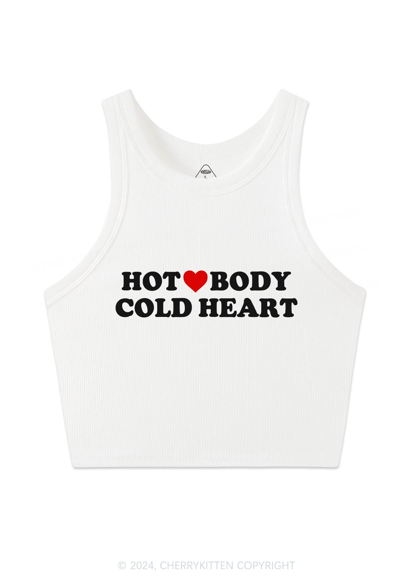 Hot Body Y2K Crop Tank Top Cherrykitten