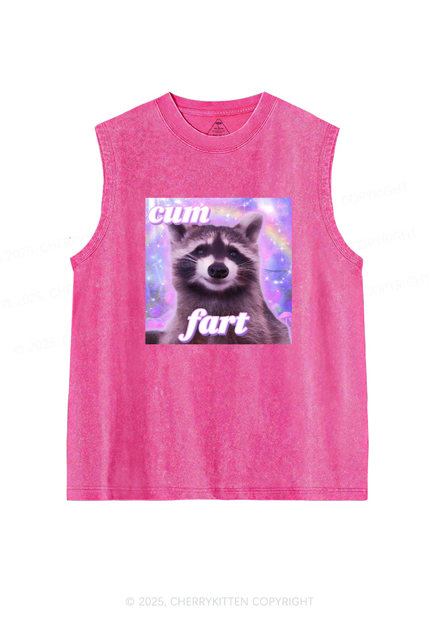 Cxm Fart Y2K Washed Tank Cherrykitten