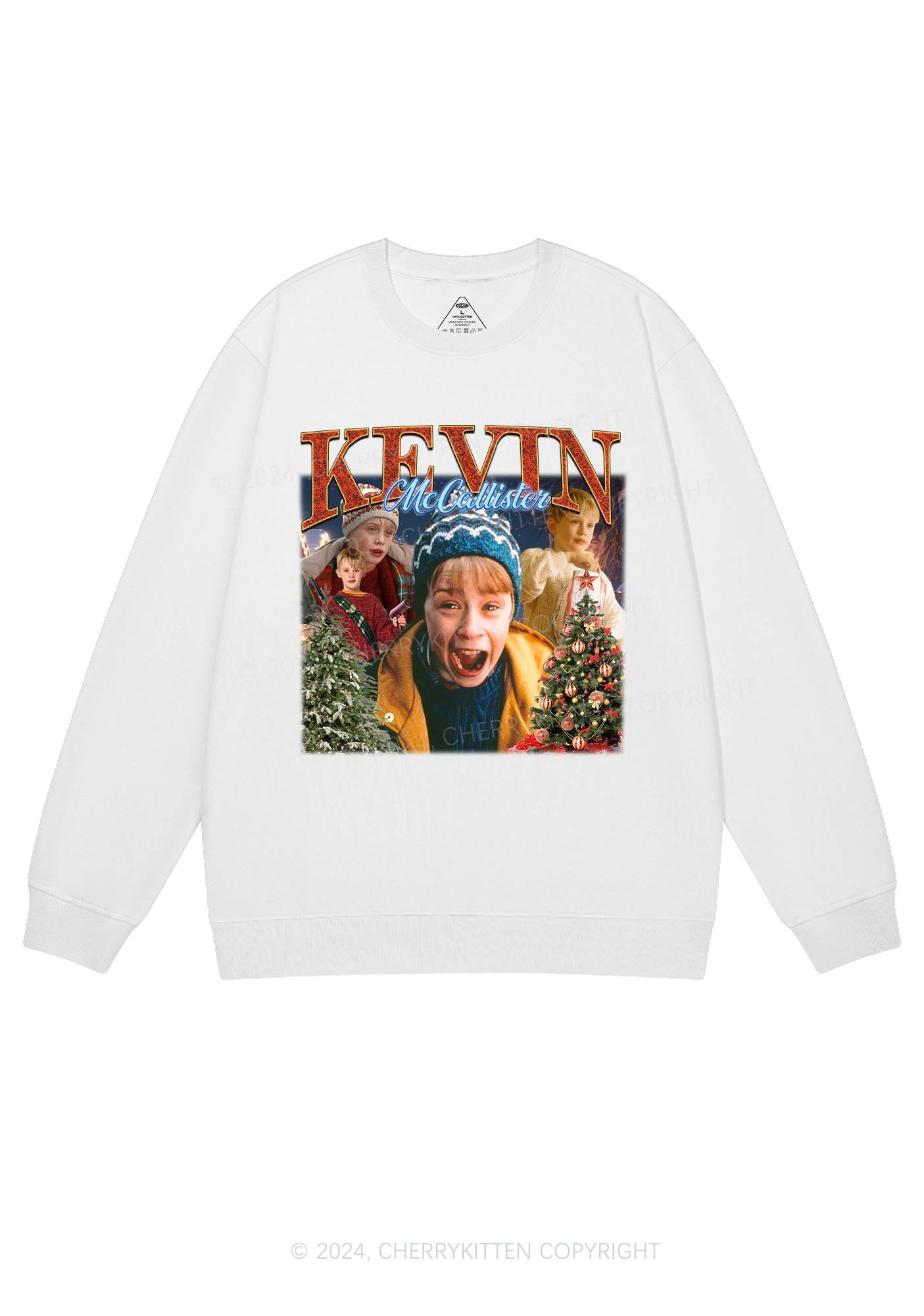 Christmas Characters Y2K Sweatshirt Cherrykitten