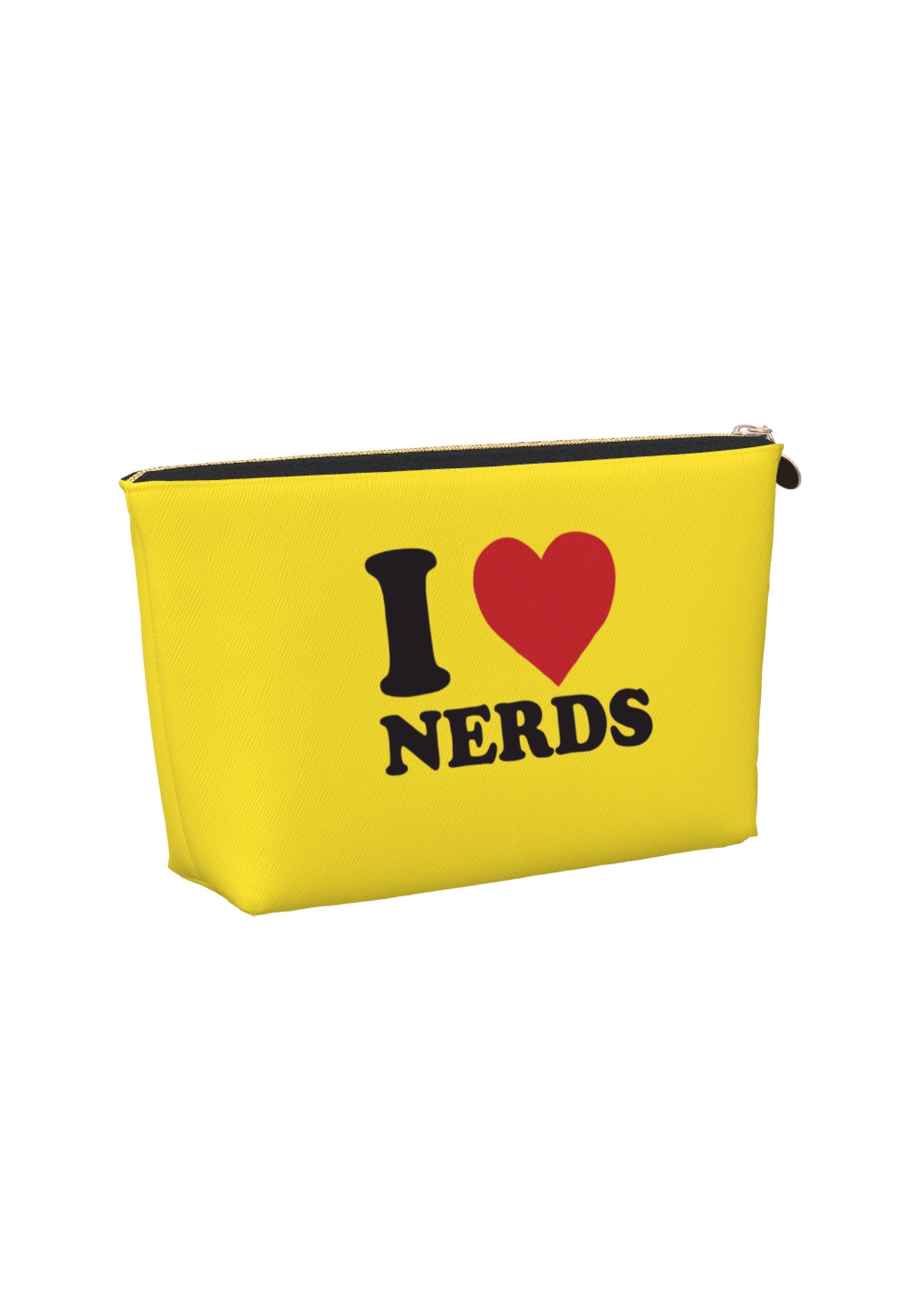 I Love Nerds Y2K Leather Makeup Bag Cherrykitten