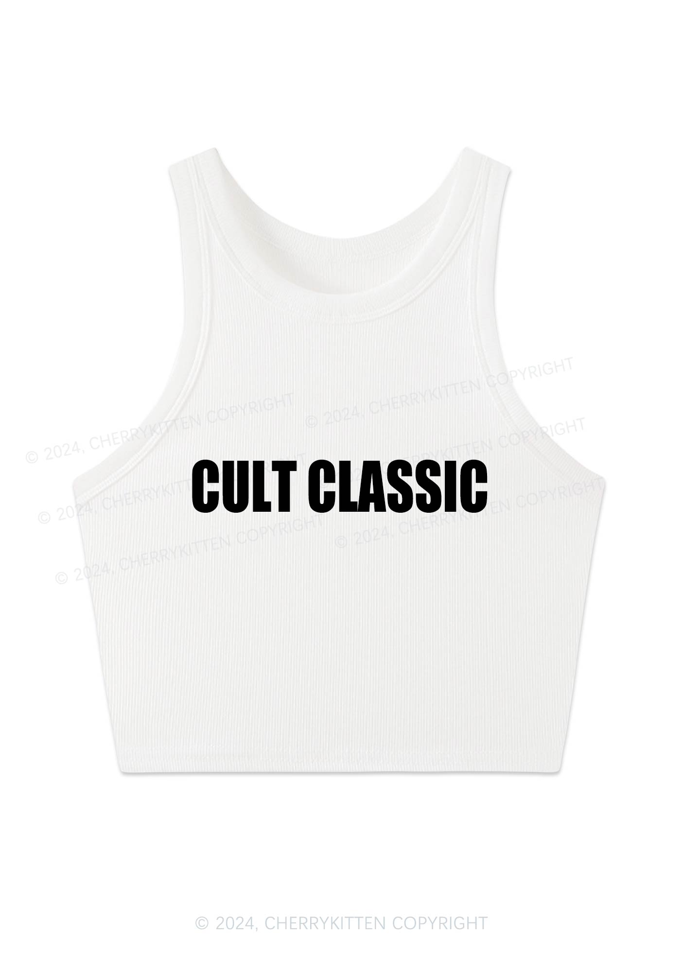 Cult Classic Y2K Crop Tank Top Cherrykitten