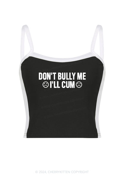 Don't Bully Me Y2K Color Block Crop Cami Top Cherrykitten