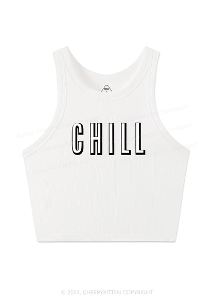 Big Chill Y2K Valentine's Day Crop Tank Top Cherrykitten