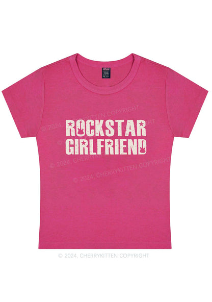 Rockstar Girlfriend Y2K Baby Tee Cherrykitten