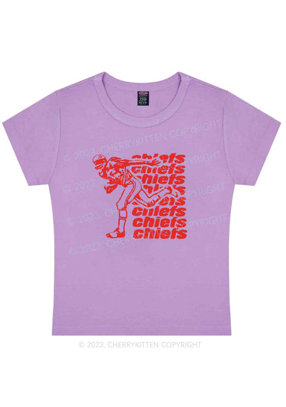 Chiefs Super Bowl Y2K Baby Tee Cherrykitten