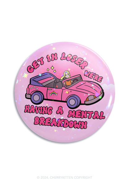 Get In Car 1Pc Y2K Pin Cherrykitten