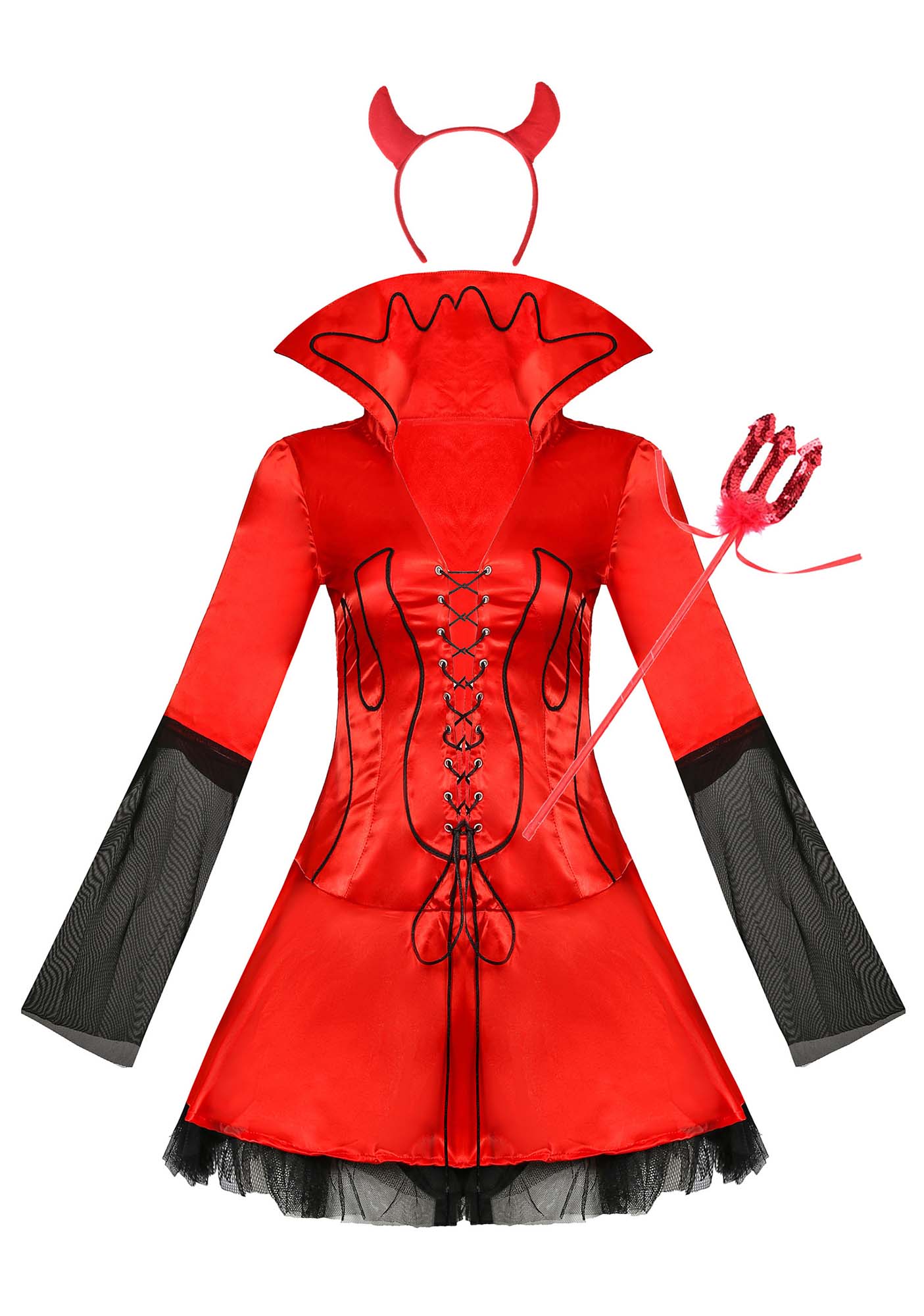 Halloween Demon Queen Y2K Cosplay Costume