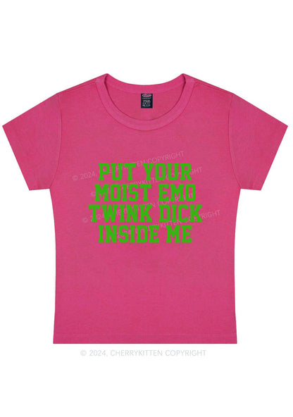 Put It Inside Me Y2K Baby Tee Cherrykitten