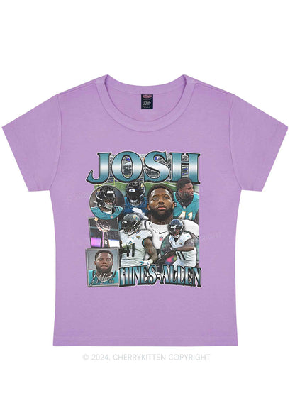 Green Josh Y2K Super Bowl Baby Tee Cherrykitten