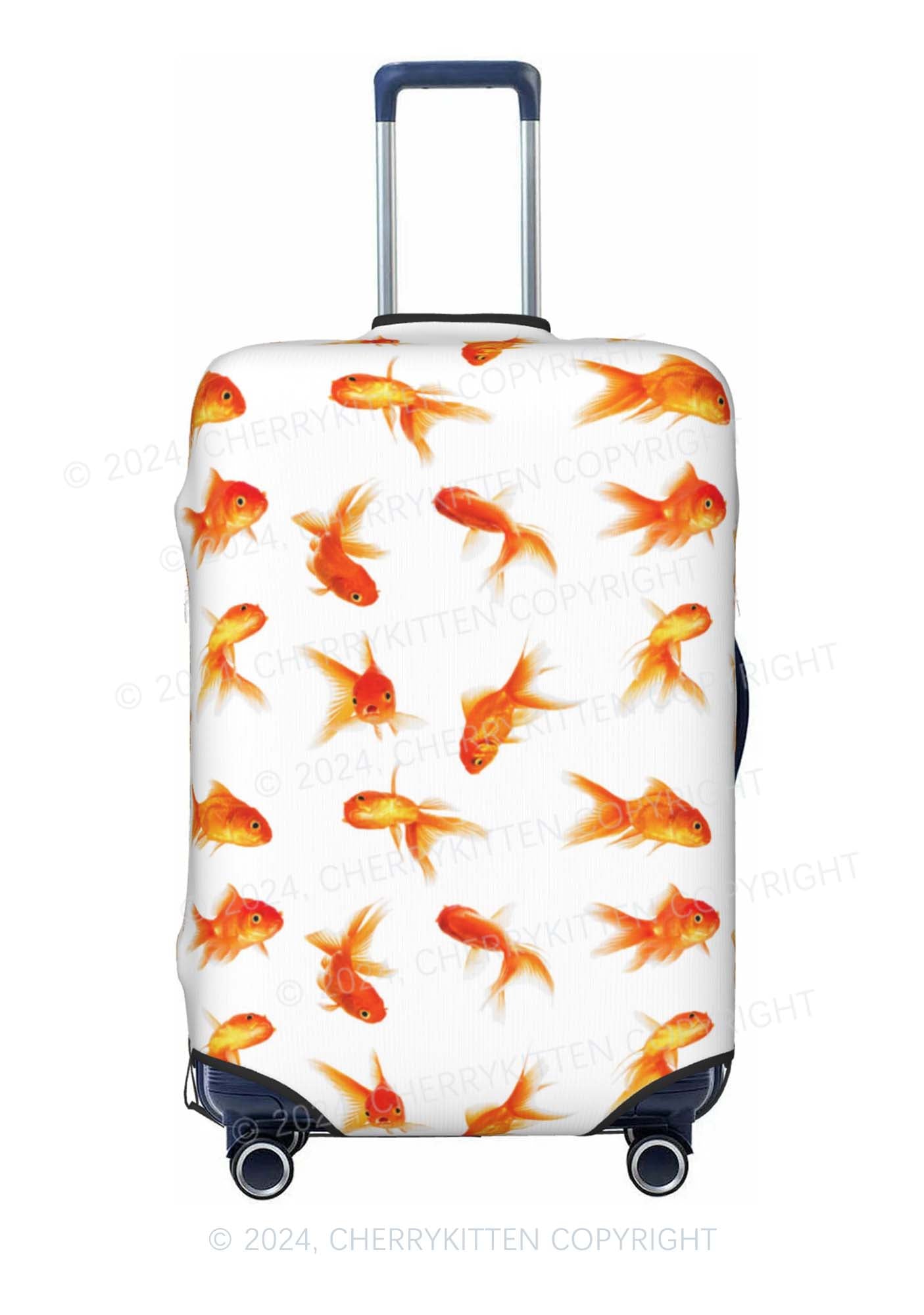 Goldfish Y2K Luggage Cover Cherrykitten