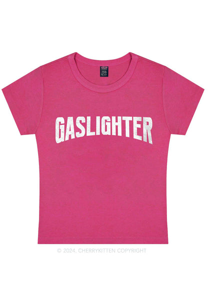 Gaslighter Y2K Baby Tee Cherrykitten