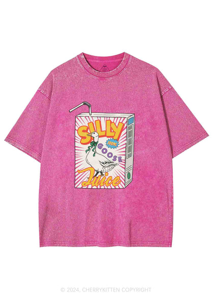 Silly Goose Juice Y2K Washed Tee Cherrykitten