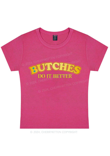 Bxxches Do It Better Y2K Baby Tee Cherrykitten