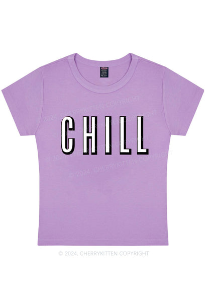 Big Chill Y2K Valentine's Day Baby Tee Cherrykitten