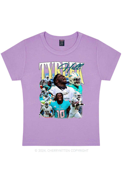 Yellow Hill Y2K Super Bowl Baby Tee Cherrykitten