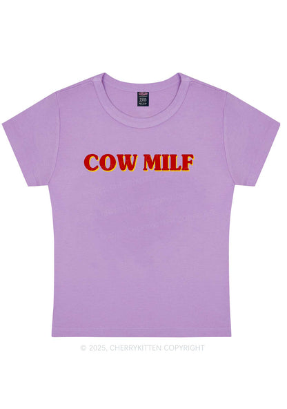 Cow Mxxf Y2K Baby Tee Cherrykitten