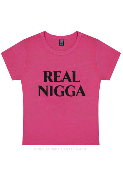 Real Nigga Y2K Baby Tee Cherrykitten