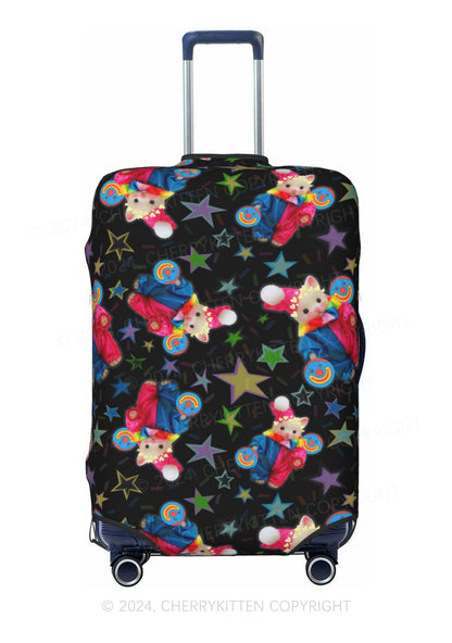 Chat Clown Y2K Luggage Cover Cherrykitten