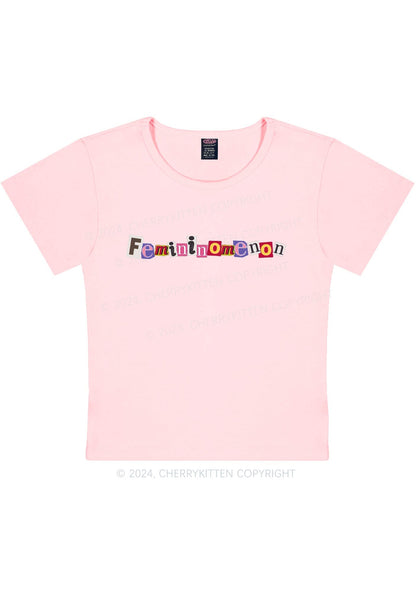 Femininomenon Y2K Baby Tee Cherrykitten