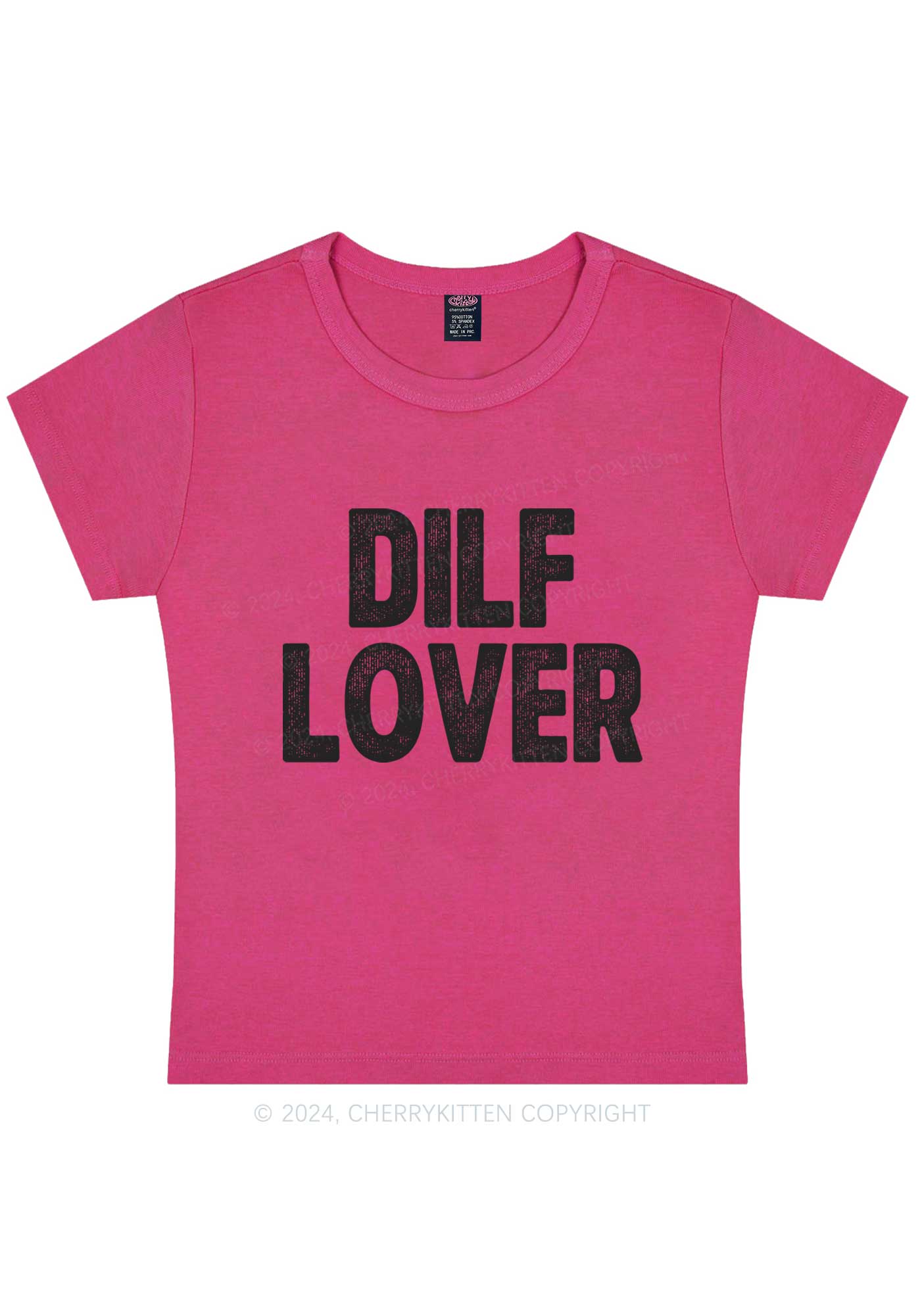 Dxxf Lover Y2K Baby Tee Cherrykitten