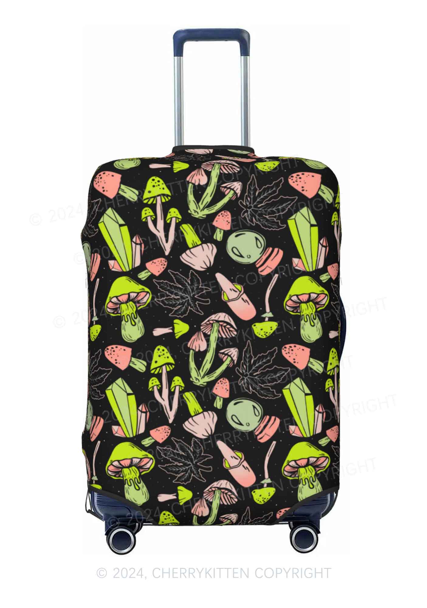 Mushroom Wxxd Y2K Luggage Cover Cherrykitten