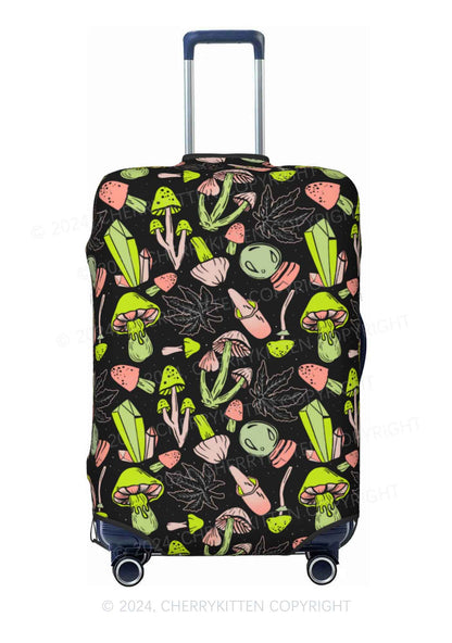 Mushroom Wxxd Y2K Luggage Cover Cherrykitten