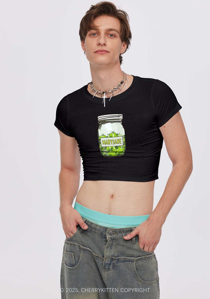 Mary Jane Wxxd Jar Y2K Baby Tee Cherrykitten