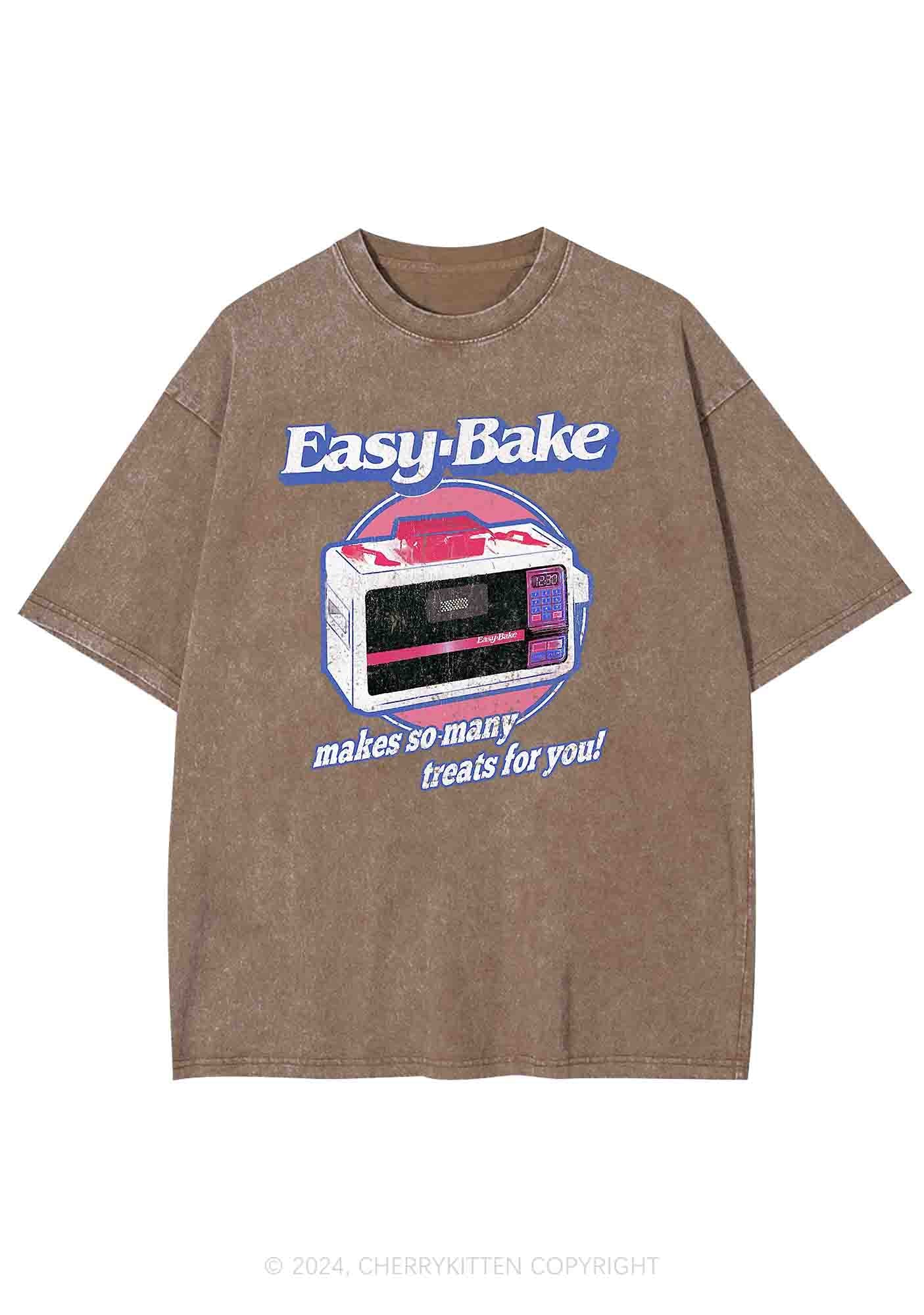Easy-Bake Y2K Washed Tee Cherrykitten