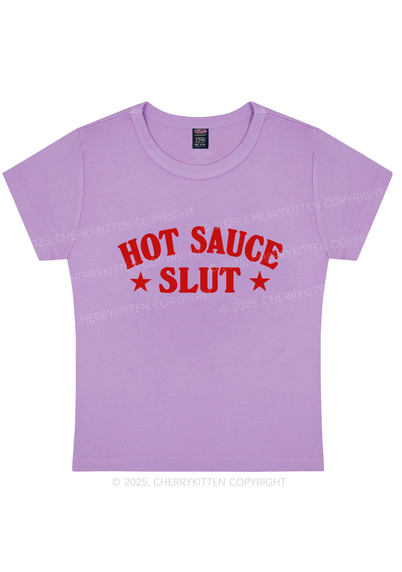 Hot Sauce Slxt Y2K Baby Tee Cherrykitten