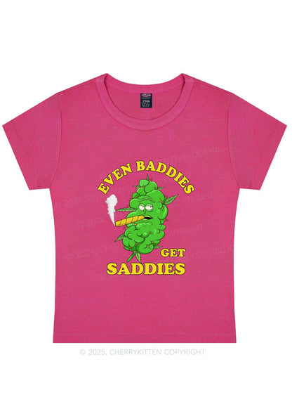 Baddie Smoker Y2K Baby Tee Cherrykitten