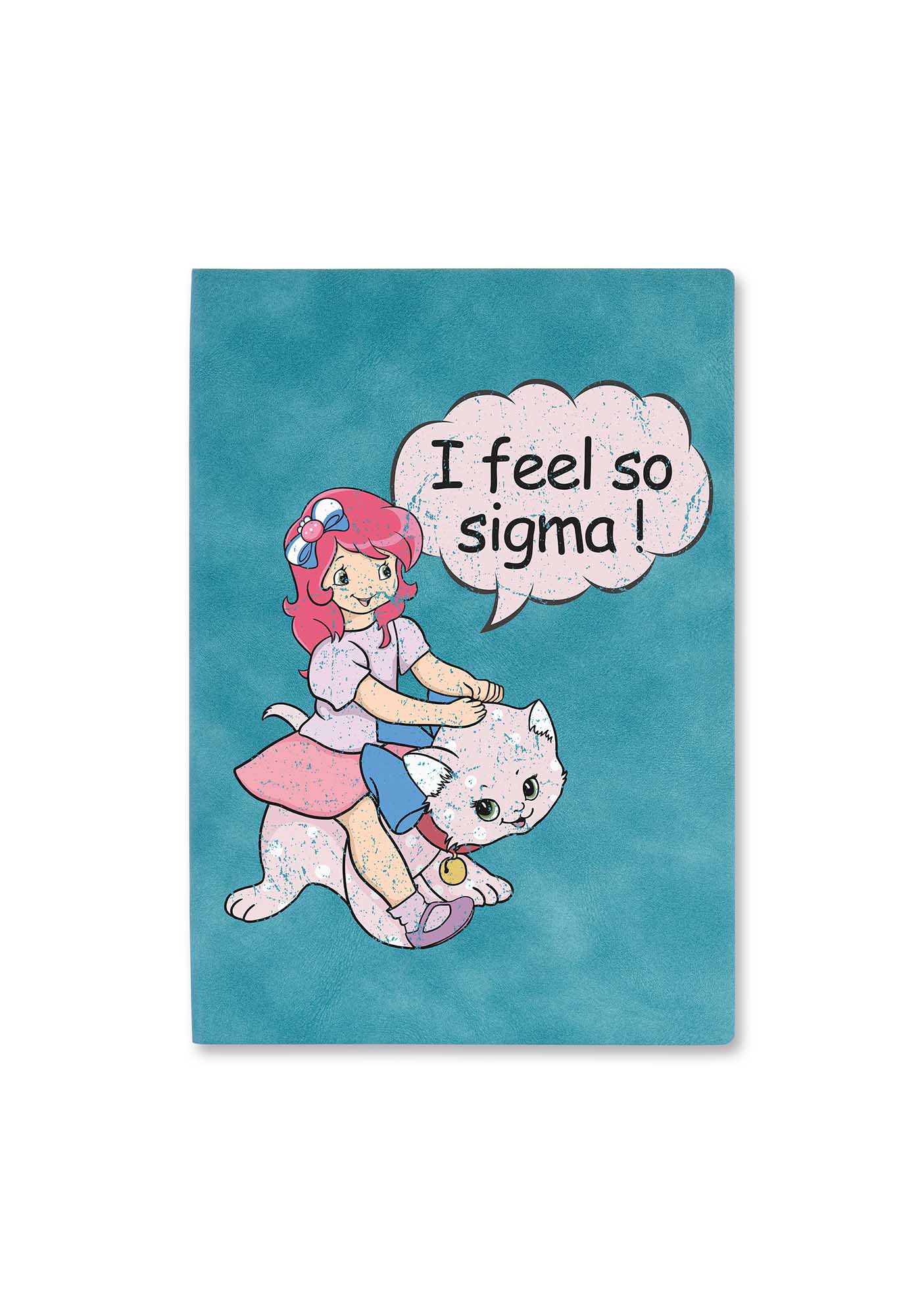 I Feel So Sigma Y2K Notebook Cherrykitten