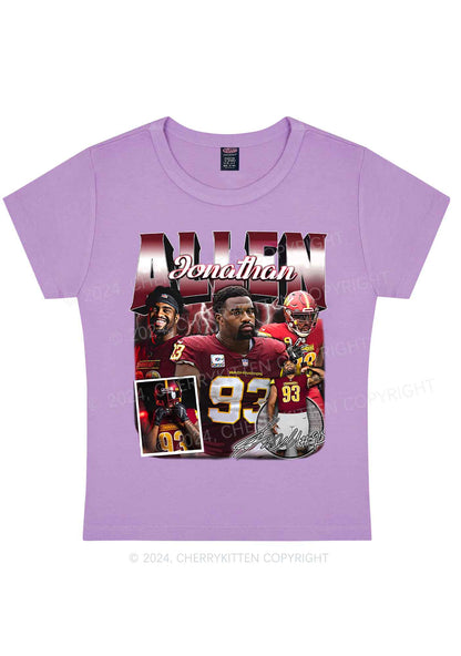 Red Allen Y2K Super Bowl Baby Tee Cherrykitten