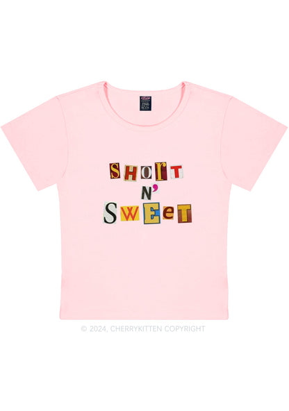 Short N Sweet Y2K Baby Tee Cherrykitten